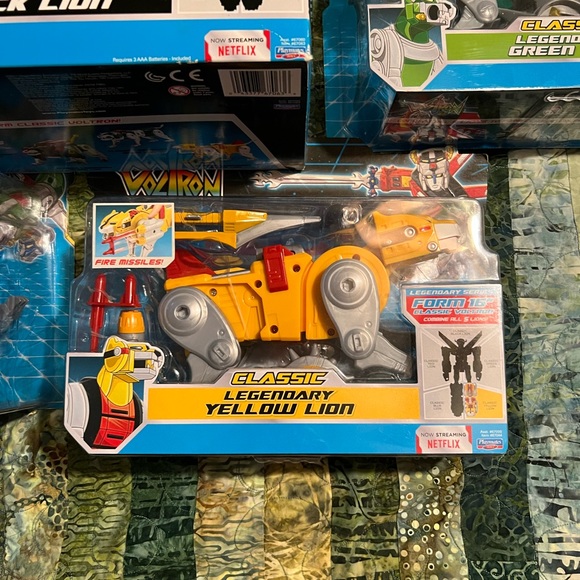 Voltron '84 Classic Legendary Defender 2017 5 lion complete set 16 inches. - Picture 4 of 7